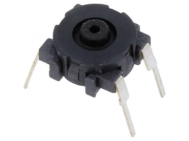 Micro&icirc;ntrerupător TACT SPST-NC 0,02A/24VDC pentru PCB THT