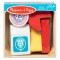 Set de joaca alimente lactate, din lemn, 5 piese, 2 ani+, melissa&amp;doug 95207