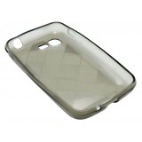 Husa silicon fumurie (cu romburi) pentru Samsung Star 3 S5220 / Star 3 Duos S5222