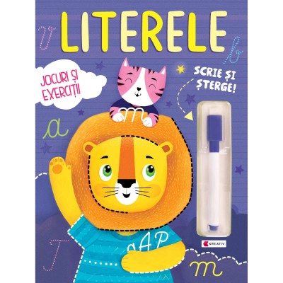 Literele - Jocuri si exercitii - Editura Kreativ foto