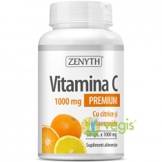 Vitamina C cu Citrice si Bioflavonoide 1000mg 60cps foto