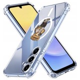 Husa antisoc pentru samsung galaxy a15 - airbag tpu, col&Egrave;uri ranforsate- selfie