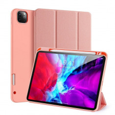 Husa iPad Pro 12.9&amp;#039;&amp;#039; (2020), iPad Pro 12.9&amp;#039;&amp;#039; (2018) Dux Ducis Domo Lite Tablet Cover, roz foto