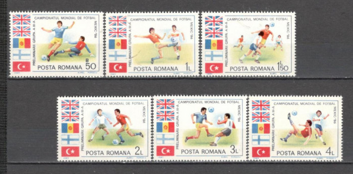 Romania.1985 C.M. de fotbal MEXIC ZR.768