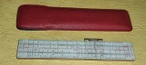 - RIGLA de calcul vintage romaneasca lungime 15 cm -