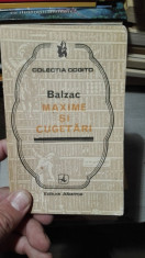 Maxime si cugetari &amp;amp;#8211; Balzac foto