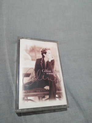 CASETA AUDIO CELINE DION-S&amp;#039;IL SUFFISAIT D&amp;#039; AIMER ORIGINALA COLUMBIA foto