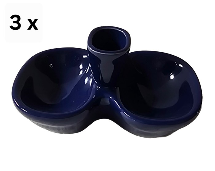 Set 3 solnite, 15 cm, Albastru