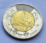124. Moneda Canada 2 dollars 2017 (100th Anniversary of the Vimy Battle), America de Nord