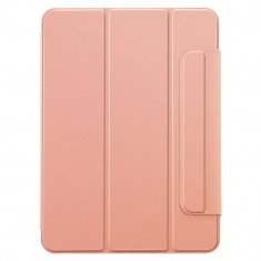 Husa de Protectie ESR Rebound Magnetic pentru Apple iPad 12.9&amp;quot;, Editii 2018 / 2020, Functie Sleep &amp;amp; Wake, Rose Gold foto