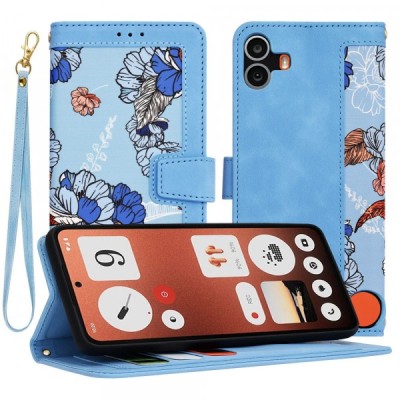 Husa pentru Nothing CMF Phone 1, Techsuit, FlipCraft, Bleu foto