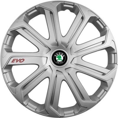 Set 4 Capace Roti Evo Gri R14, Pentru Skoda foto