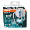 Set 2 becuri cu halogen Osram H4, 12V, 60 / 55W, P43t, Cool Blue NEXT GEN, 5000K AVX-AM64193CBN-H