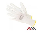 Manusi de protectie Bunting White, alb, marimea XS, Artmas ART721445