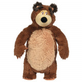 Jucarie de plus interactiva Simba Masha and the Bear, Shake and Sound Bear 43 cm