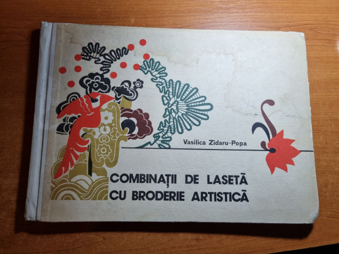 album - combinatii de laseta cu broderie artistica - din anul 1978