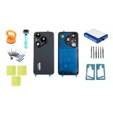 Kit Capac Baterie Huawei Pura 90s Pro Mulberry Black Service Pack si Instrumente Service Dedicate