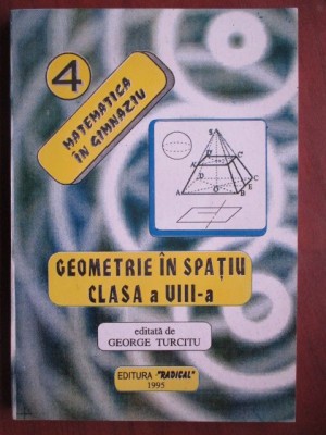 Geometrie in spatiu clasa a 8-a George Turcitu foto