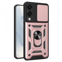 Husa pentru Samsung Galaxy S25 Edge S937, Techsuit, CamShield, Roz