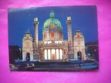 HOPCT 19529 BISERICA SF STEFAN NOCTURNA VIENA -STAMPILA / TIMBRU -AUSTRIA -CIRCULATA