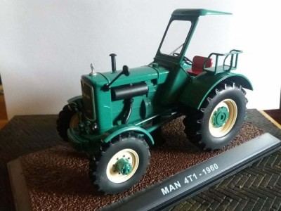 Macheta tractor MAN 4T1 - 1960 scara 1:32 Atlas foto