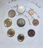 Set 1 cent- 2 euro 2023 Malta + 2 euro 2023 Nicolaus Copernicus, 10.000 ex.