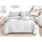 Cumpara ieftin Lenjerie Bumbac Fin, Gofrat 6 Piese cu Elastic - PIT297