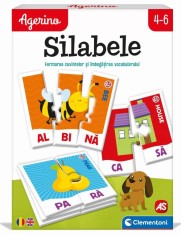 Joc educativ pentru formarea cuvinetelor Silabele,4-6 ani