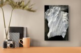 Tablou Canvas, "Nu știu cine este &icirc;n imagine.", I don&rsquo;t know who this is, but the object looks like an irregularly shaped rock or stone., 26 x 39 cm,