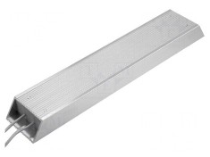 Rezistor bobinat cu radiator 4,7? 500W ?5% 335x60x30mm foto