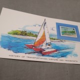 Cumpara ieftin CARD SUVENIR CU TMBRU NESTAMPILAT /E MAI MARE CA CP/ GRENADA
