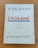 Epigrame - A. Bolohan