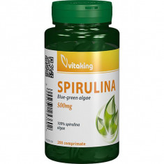 Spirulina 100% 500mg Vitaking 200cpr