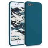 Husa pentru Apple iPhone 8 Plus / iPhone 7 Plus, Silicon, Verde, 49981.57, Carcasa, Kwmobile