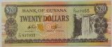 Cumpara ieftin BANCNOTA EXOTICA 20 DOLARI - GUYANA, anul 1997 ? *cod 641 A = UNC