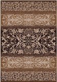 Cumpara ieftin Covor Model Luna 1803-12, Marime 60 x 110 cm, Maro, Inaltime Fir 6 mm, Antialergic, Polipropilena, Living, Dormitor, Sufragerie, Birou
