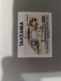 Tanzania - Timbre trenuri, locomotive, cai ferate, nestampilate, MNH, Nestampilat