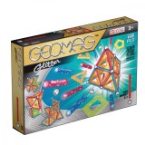 Joc de constructie magnetic Geomag Glitter, 68 piese