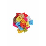 Nasturi alfabet pentru activitati crafts,multicolor,1.5 cm,30 bucati set