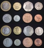 GIBRALTAR █ SET COMPLET MONEDE █ 1+2+5+10+20+50 Pence 1+2 Pounds █ 2004-2010 UNC, Europa