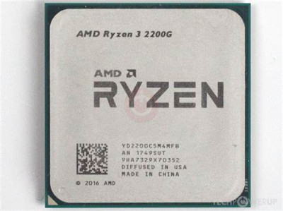 Procesor AMD Ryzen 3 2200G 3.5GHz Radeon Vega8 socket AM4 foto
