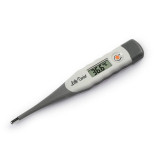 Cumpara ieftin Termometru digital Little Doctor, ecran LCD, indicator sonor, rezistent la apa, flexibil, Alb/Gri