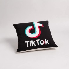 Fata de perna Husa cu sigla TikTok, 45 x 45, Magrot 26037