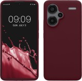 Husa Kwmobile pentru Xiaomi Redmi Note 13 Pro Plus 5G, Visiniu, Silicon, KWM000020KH004C, Carcasa