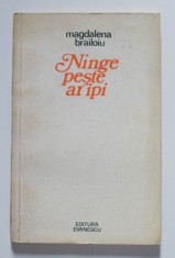 Magdalena Brăiloiu - Ninge peste aripi (versuri) (tiraj 600 ex.)