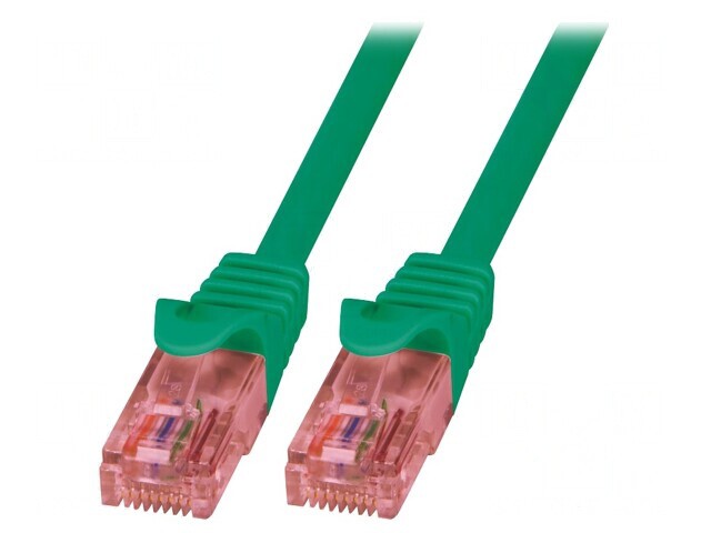 Patch Cord RJ45 CAT6 Verde 1.5m LSZH