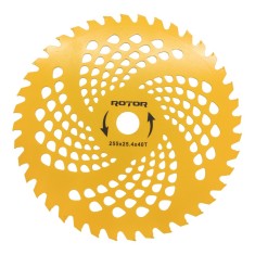 Disc motocoasa premium cu dinti vidia 40T, 255x25,4x1,5 mm Rotor