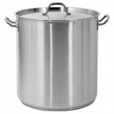 Oala inalta cu capac profesionala inox 28X24 cm, 15.4 L