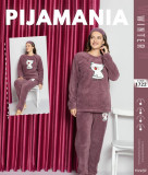 Cumpara ieftin Pijama dama cocolino catMarimea