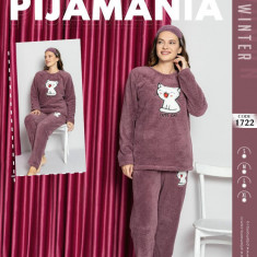 Pijama dama cocolino cat - MMarimea